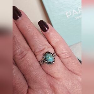 Turquoise Silver Ring